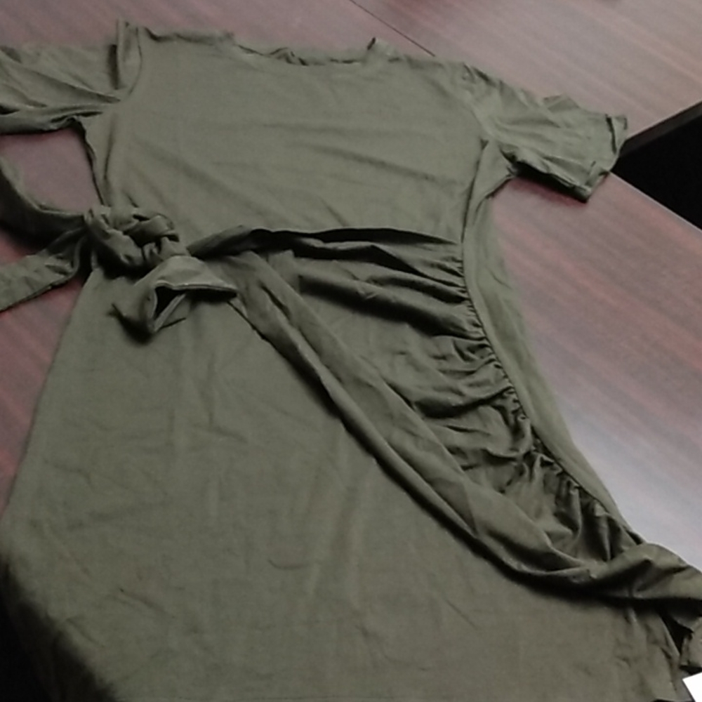 Dress Faux Wrap Dress